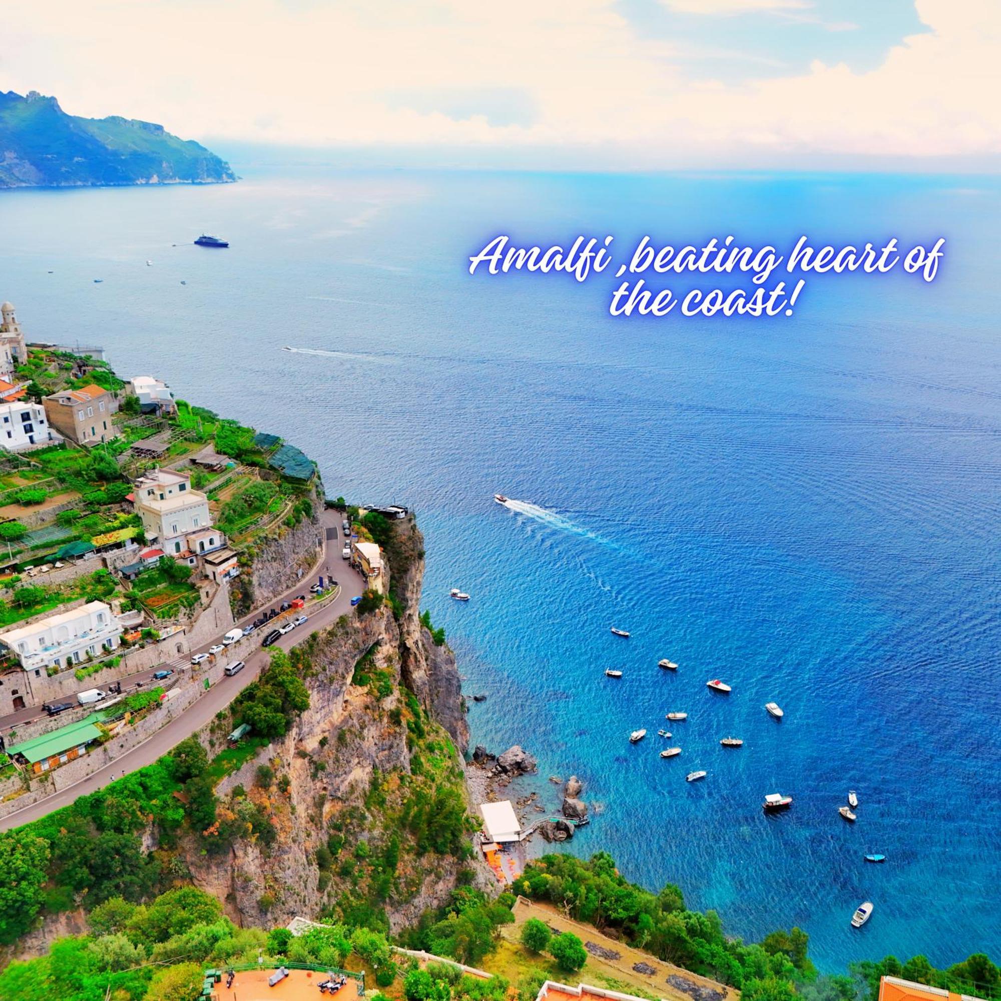La Saracena-Traditional Amalfi Villa With Sea View Exterior photo