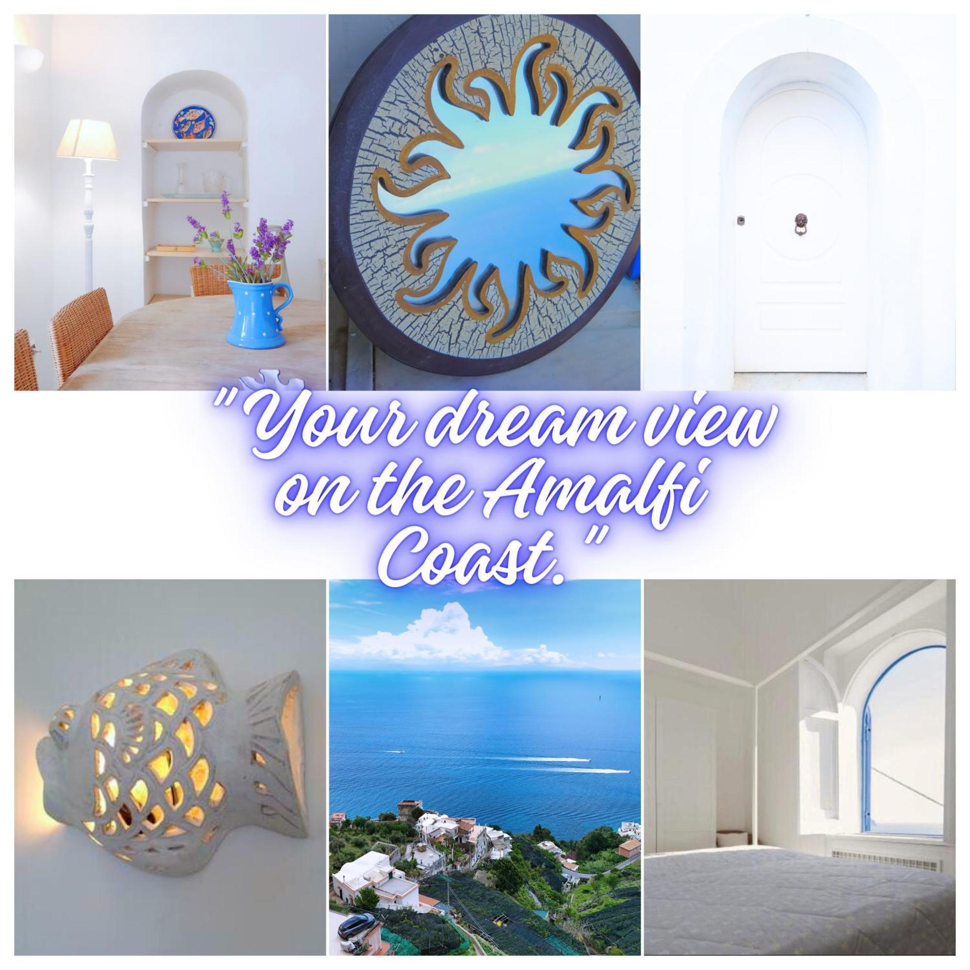 La Saracena-Traditional Amalfi Villa With Sea View Exterior photo