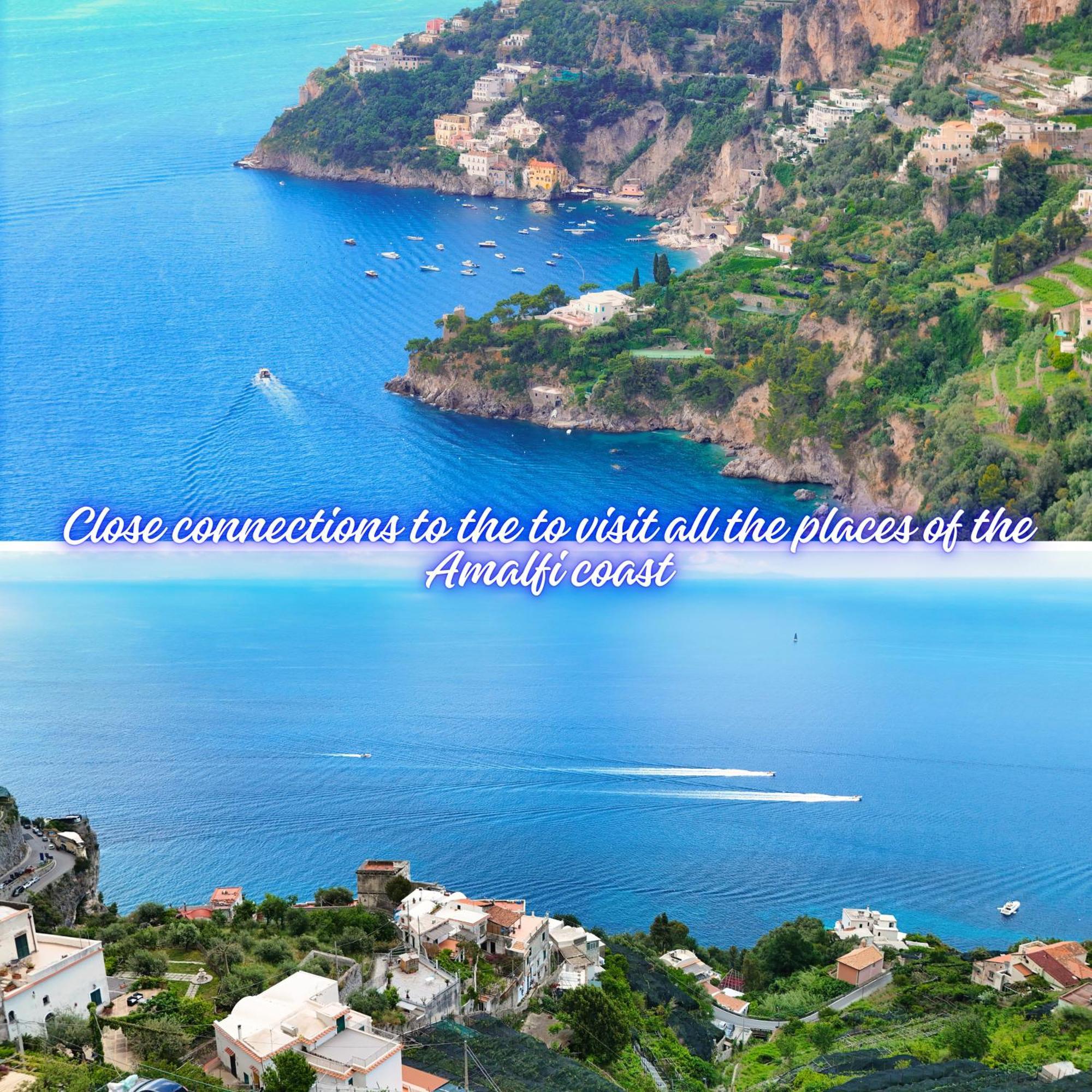 La Saracena-Traditional Amalfi Villa With Sea View Exterior photo